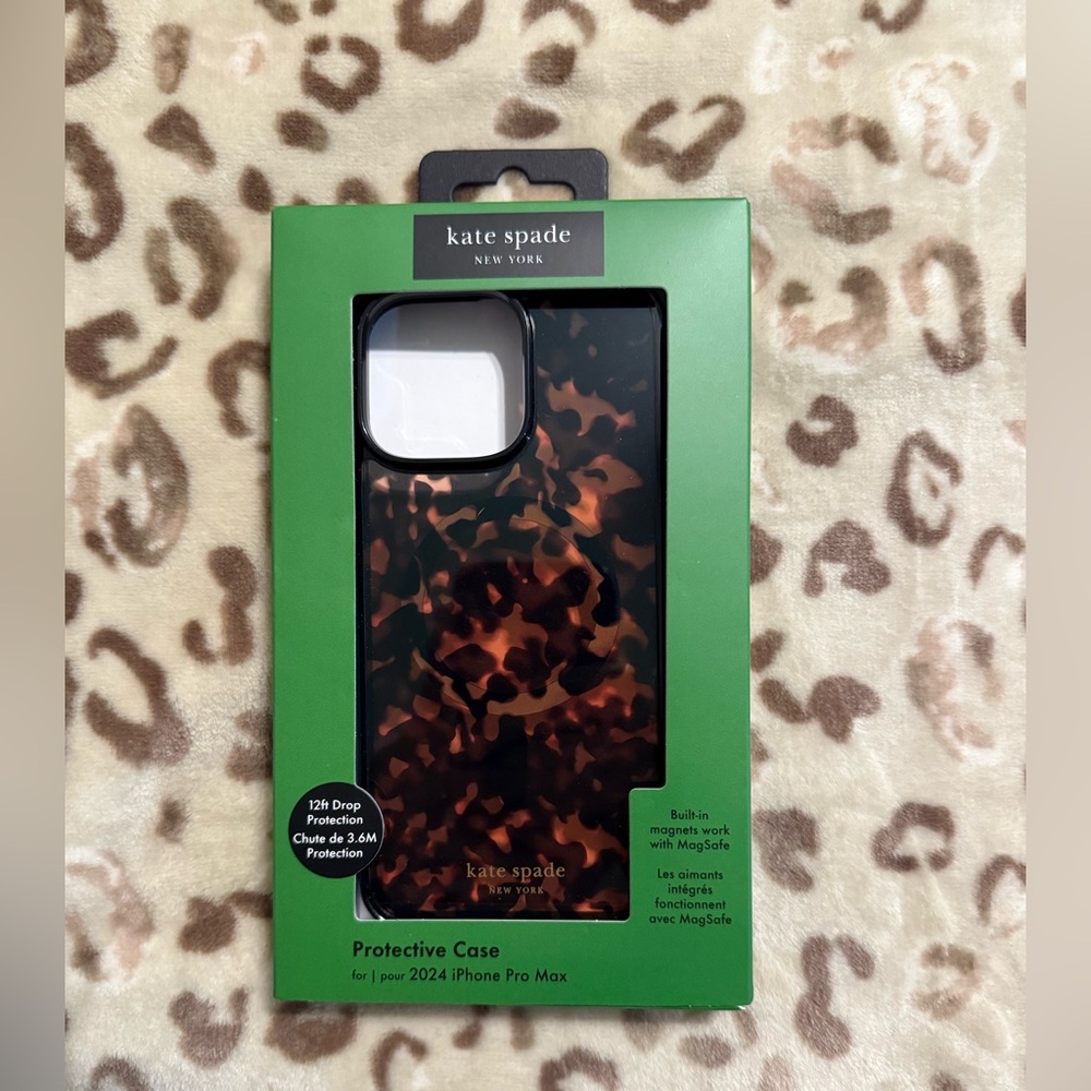 Kate Spade Tortoise Shell iPhone Pro Max Case